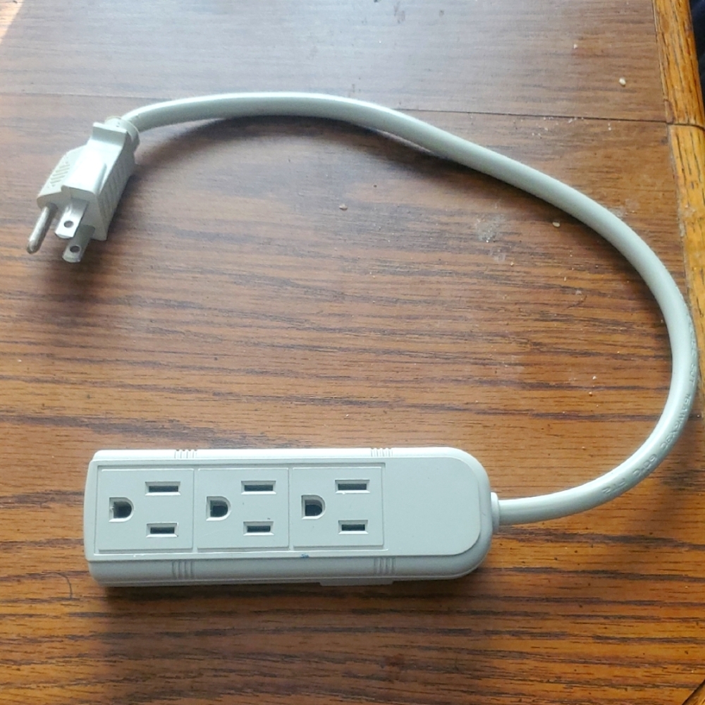 Gray Power Strip